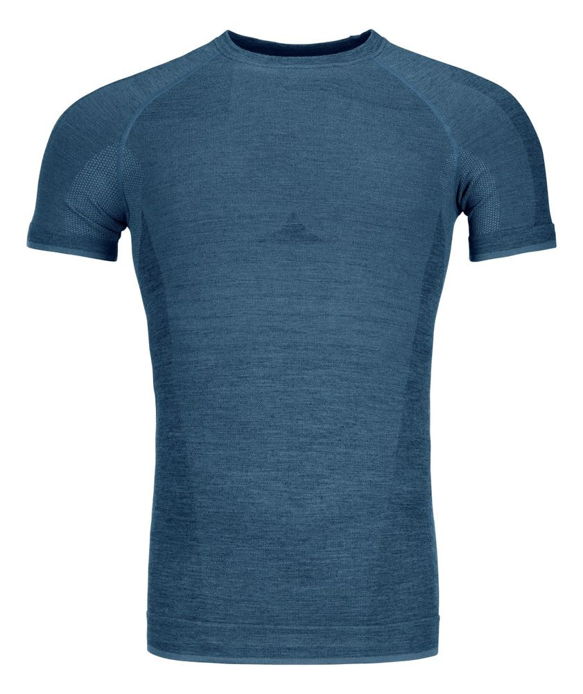 Термофутболка чоловіча Ortovox 230 Competition Short Sleeve L синя фото1