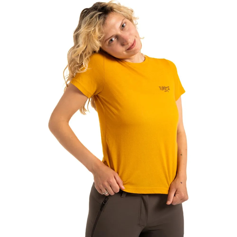 Футболка женская Turbat Magic SS 2XL желтая фото1