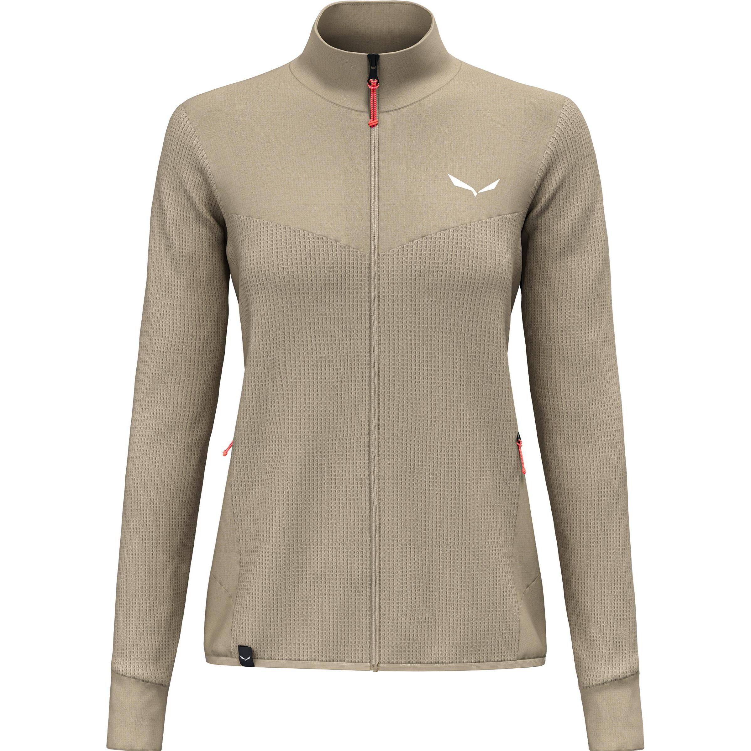 Кофта флісова жіноча Salewa Puez Waffle Hyb PL 28860-7180 M бежева фото1