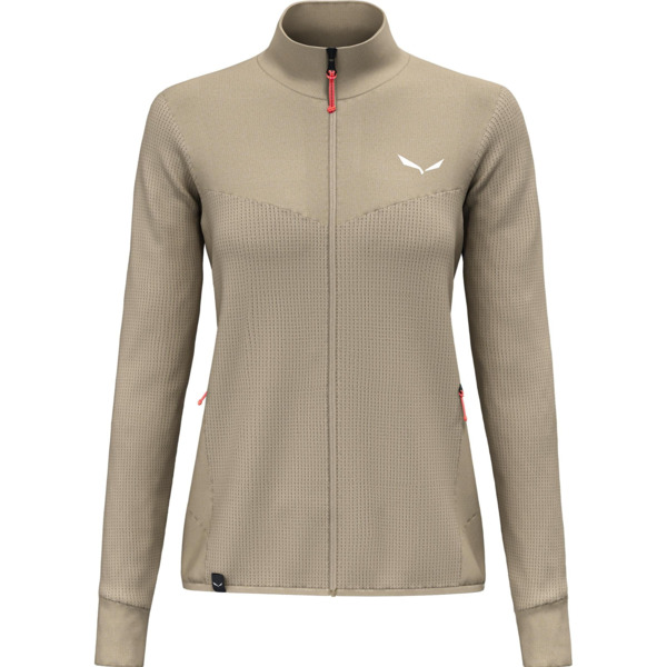 Кофта флісова жіноча Salewa Puez Waffle Hyb PL 28860-7180 M бежева фото
