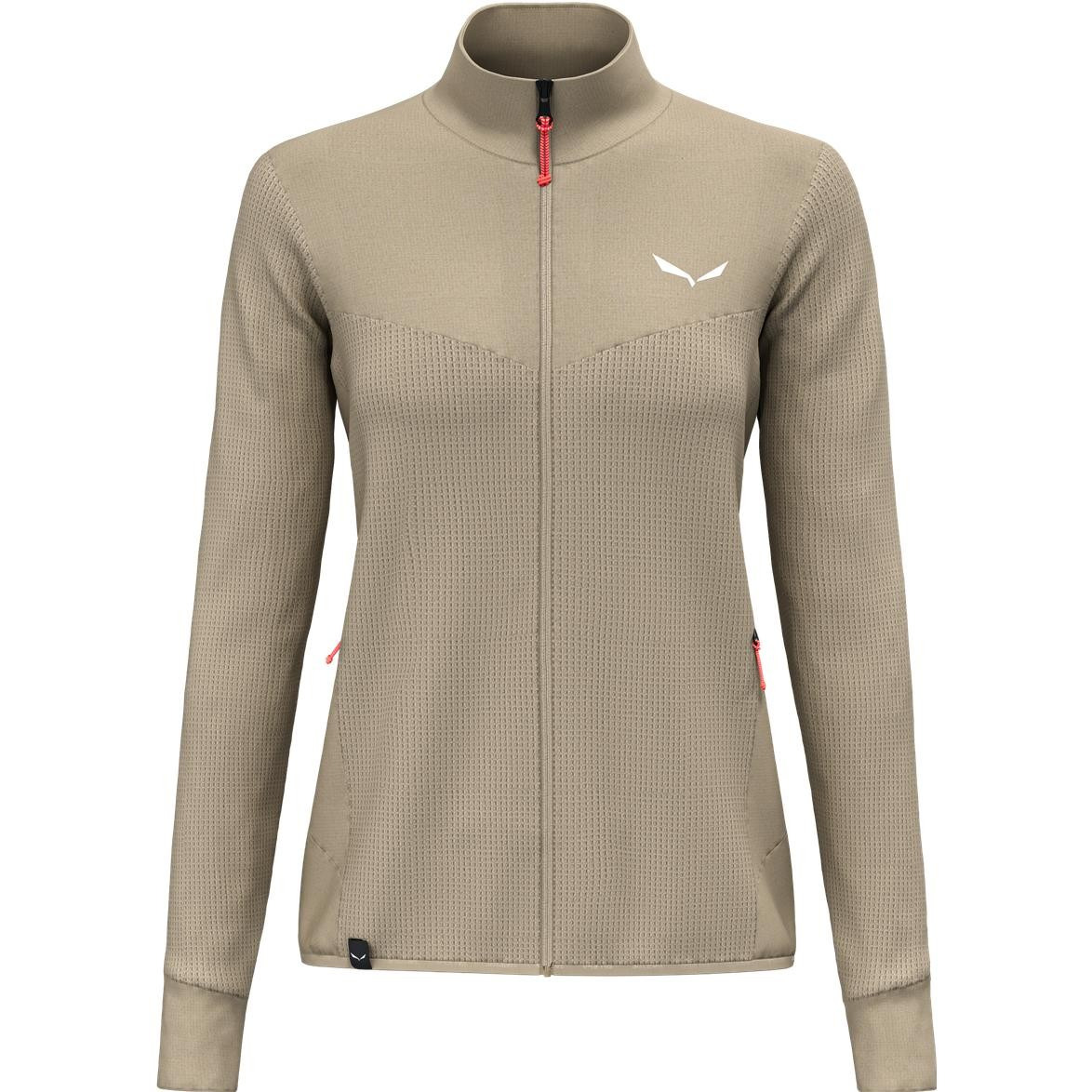 Кофта флисовая женская Salewa Puez Waffle Hyb PL 28860-7180 L бежевая фото1