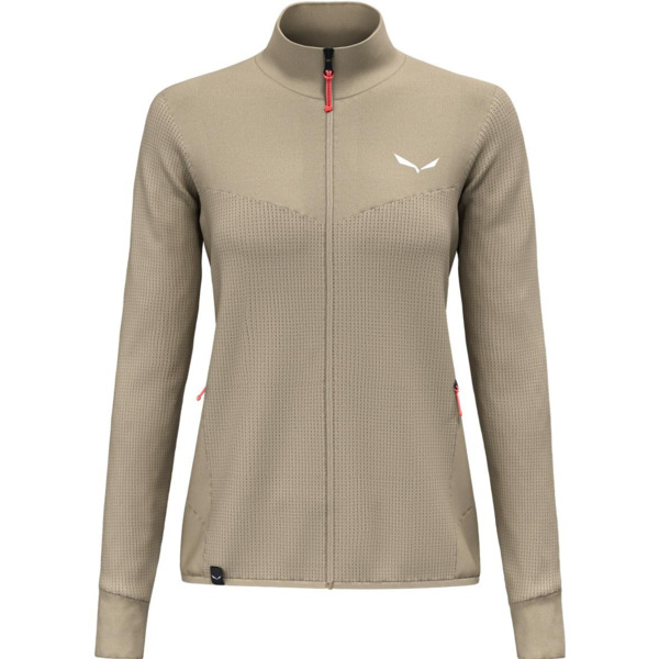Кофта флисовая женская Salewa Puez Waffle Hyb PL 28860-7180 L бежевая фото