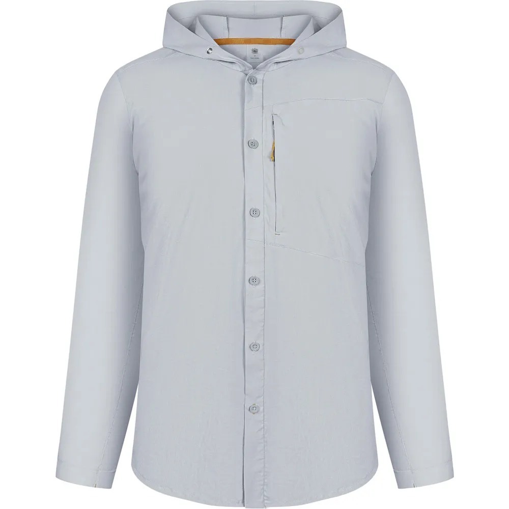 Сорочка чоловіча Turbat Maya Hood Travel 2XL сіра фото1