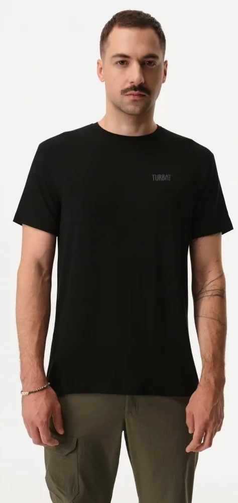 Футболка мужская Turbat Logo 2XL черная фото1