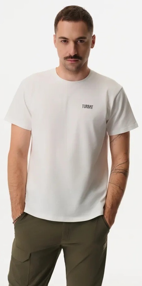 Футболка мужская Turbat Logo 3XL белая фото1