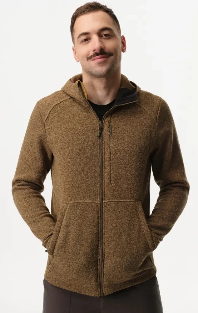 Кофта флисовая мужская Turbat Dreamer Hood 2XL коричневая фото1