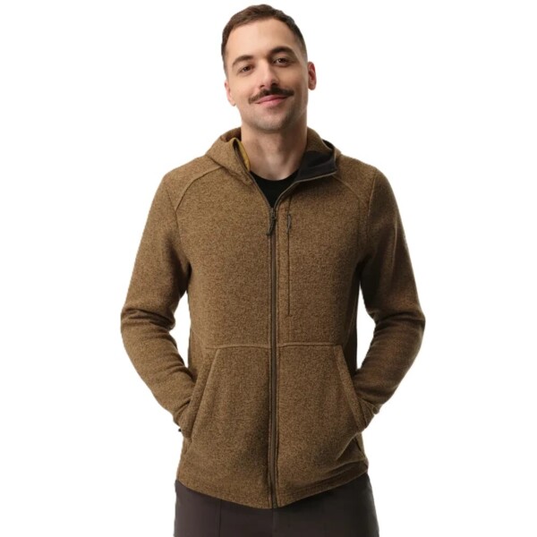 Кофта флісова чоловіча Turbat Dreamer Hood 100084831 3XL коричнева фото
