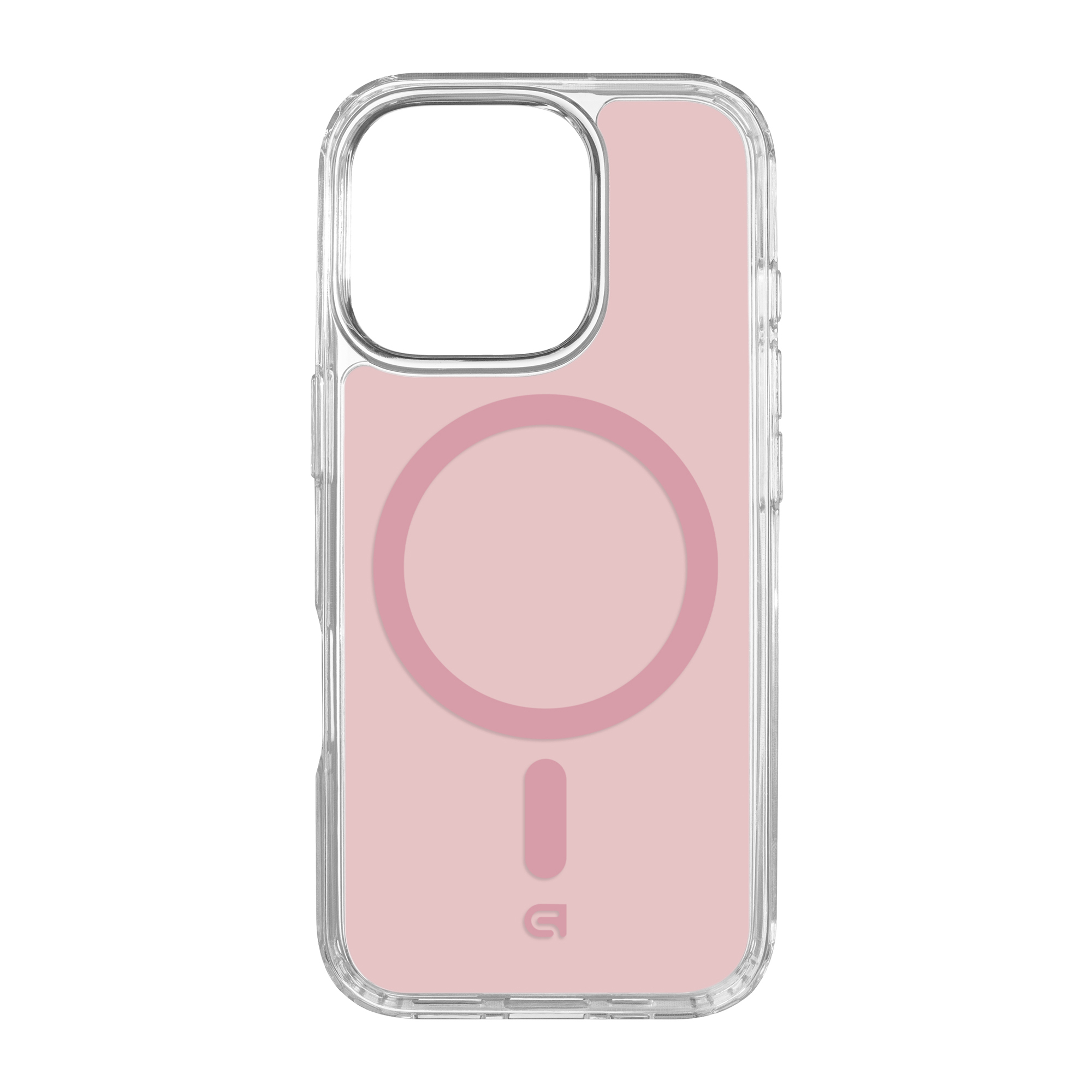 Чехол ArmorStandart Clear Hybrid MagCase для Apple iPhone 16 Pro Pink (ARM91732) фото1