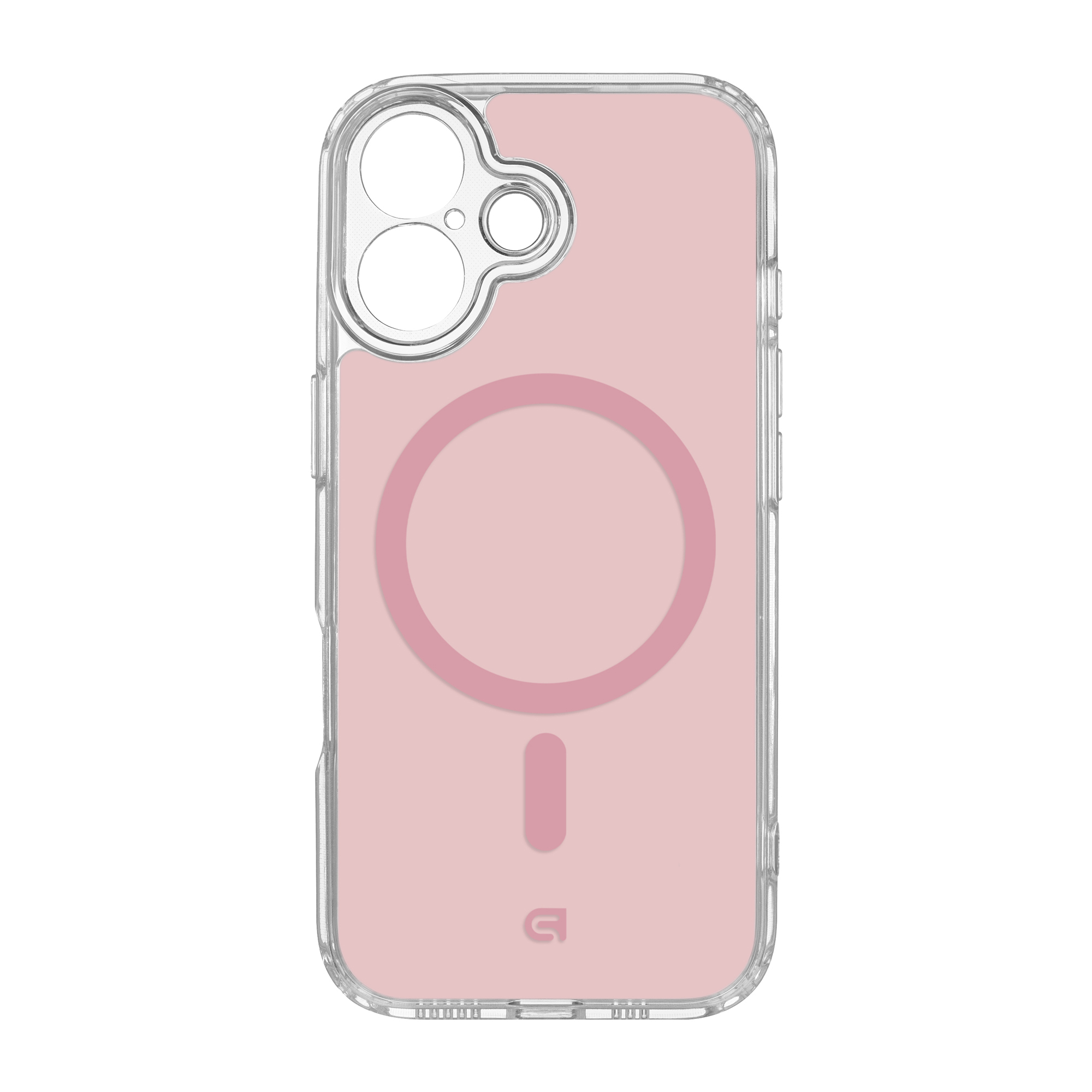 Чехол ArmorStandart Clear Hybrid MagCase для Apple iPhone 17 Pink (ARM91741) фото1