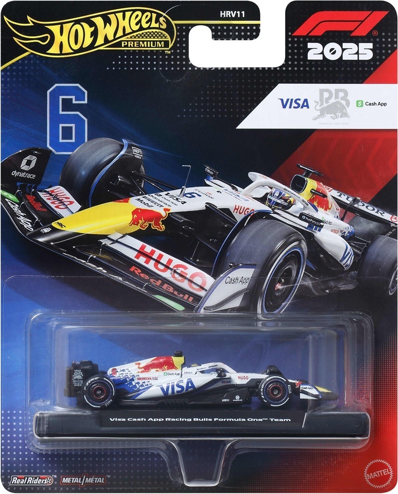 Колекційний болід VCARB Isack Hadjar #6 Formula 1 Hot Wheels (JKD91) фото1