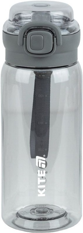 Бутылка для воды Kite 500 мл, серая (K26-1316-3) фото1