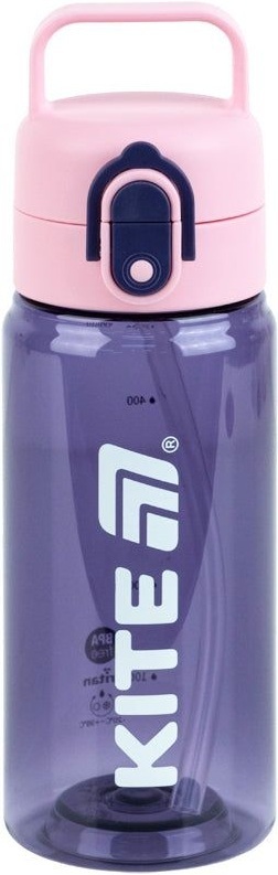 Пляшка для води Kite 600 мл, фіолетово-рожева (K26-1314-2) фото1