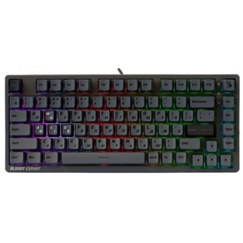 Игровая клавиатура A4Tech Bloody MS76 Magnetic USB Gray (4711421003292)