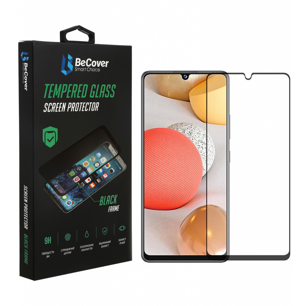 Захисне скло BeCover для Samsung Galaxy M22 SM-M225 Black (706907) фото1