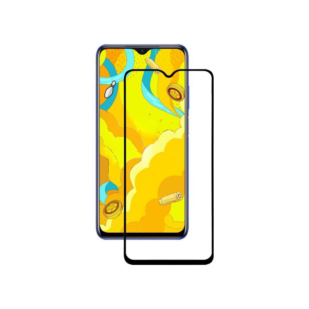 Защитное стекло BeCover для Poco M2 / Poco M3 Black (705664) фото1