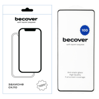 Захисне скло BeCover для Infinix Note 40 (X6853) 10D Black (712331)