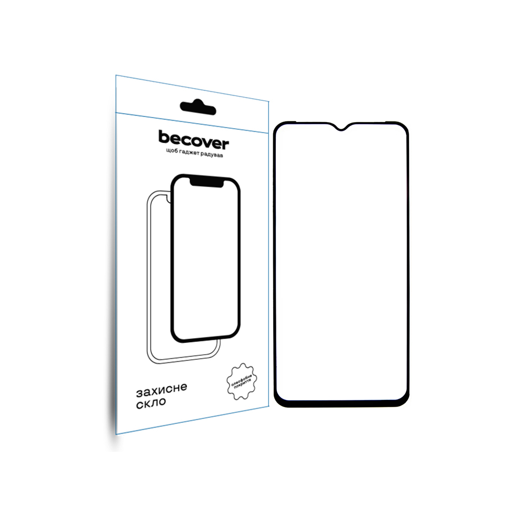 Защитное стекло BeCover для Ulefone Armor 21 Black (712133) фото1