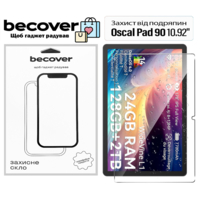 Захисне скло BeCover для Oscal Pad 90 10.92" (713695)