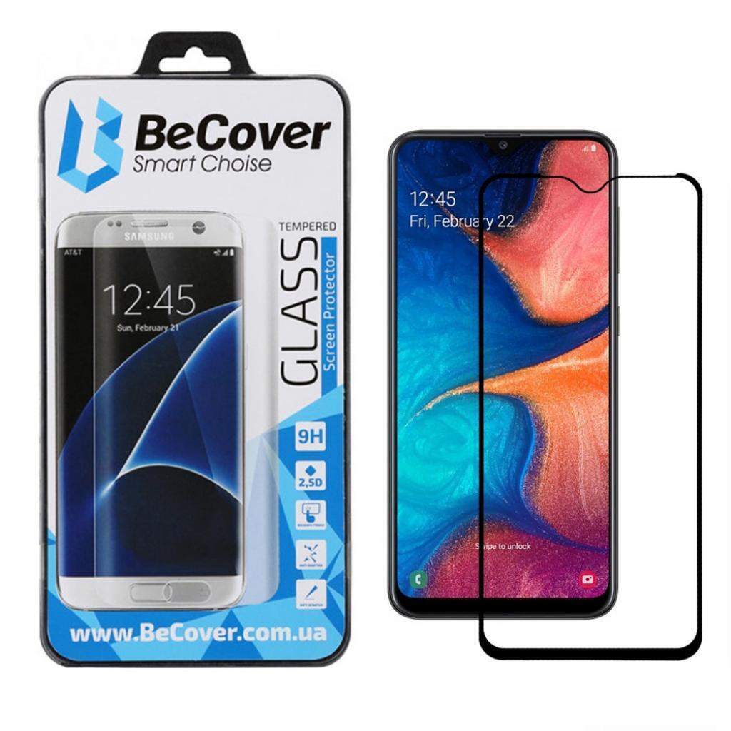 Захисне скло BeCover для Samsung Galaxy A20 SM-A205 Black (703678) фото1