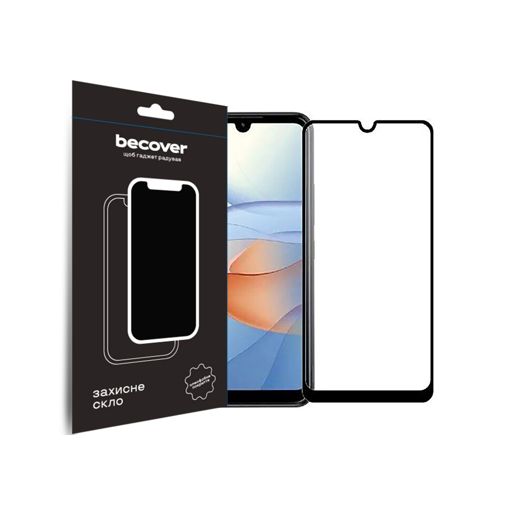 Защитное стекло BeCover для ZTE Blade L220 Black (709758) фото1
