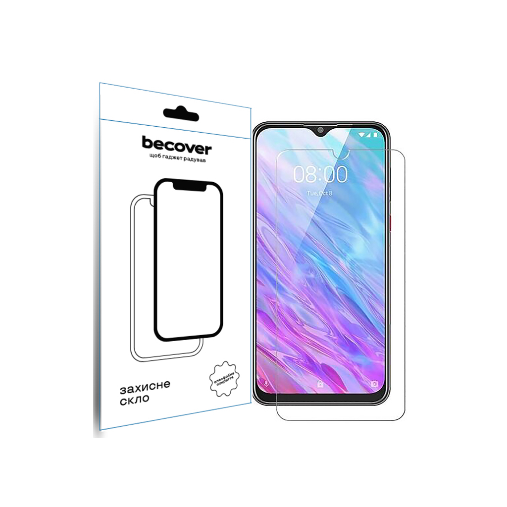 Защитное стекло BeCover для ZTE Blade L220 3D Crystal Clear Glass (709759) фото1