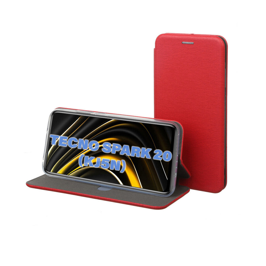 Чохол-книжка BeCover Exclusive для Tecno Spark 20 (KJ5n) Red (711240) фото1