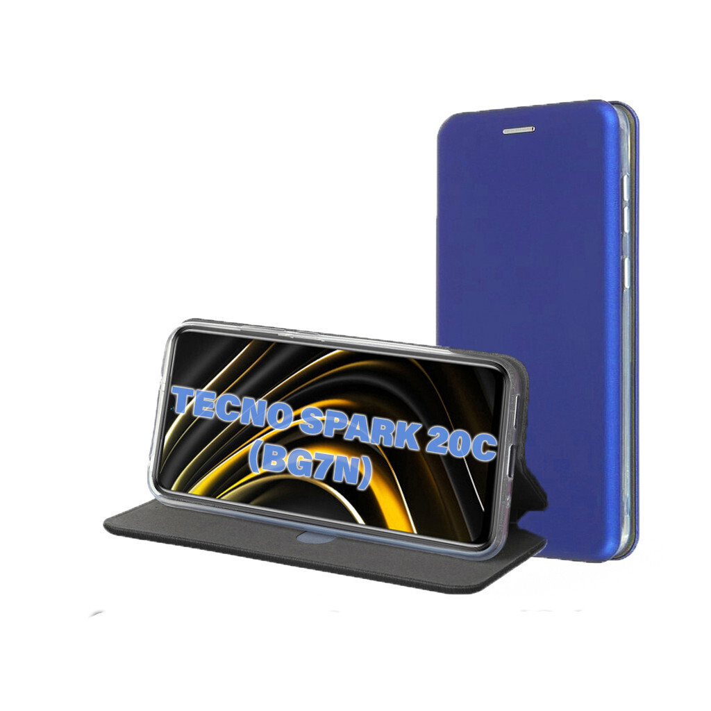 Чохол-книжка BeCover Exclusive для Tecno Spark 20C (BG7n) Blue (711245) фото1