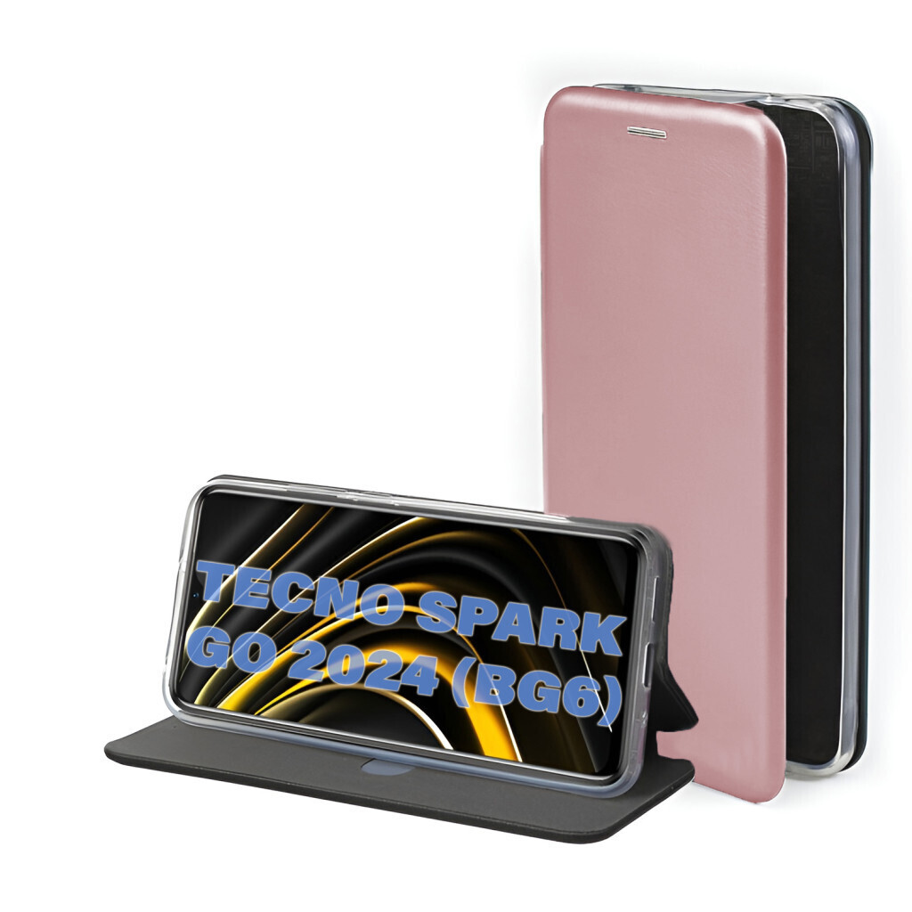 Чохол-книжка BeCover Exclusive для Tecno Spark Go 2024 (BG6) Pink (711258) фото1