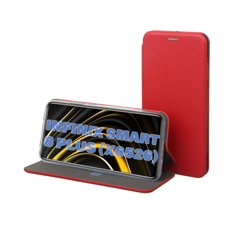Чохол-книжка BeCover Exclusive для Infinix Smart 8 Plus (X6526) Red (711261) фото1