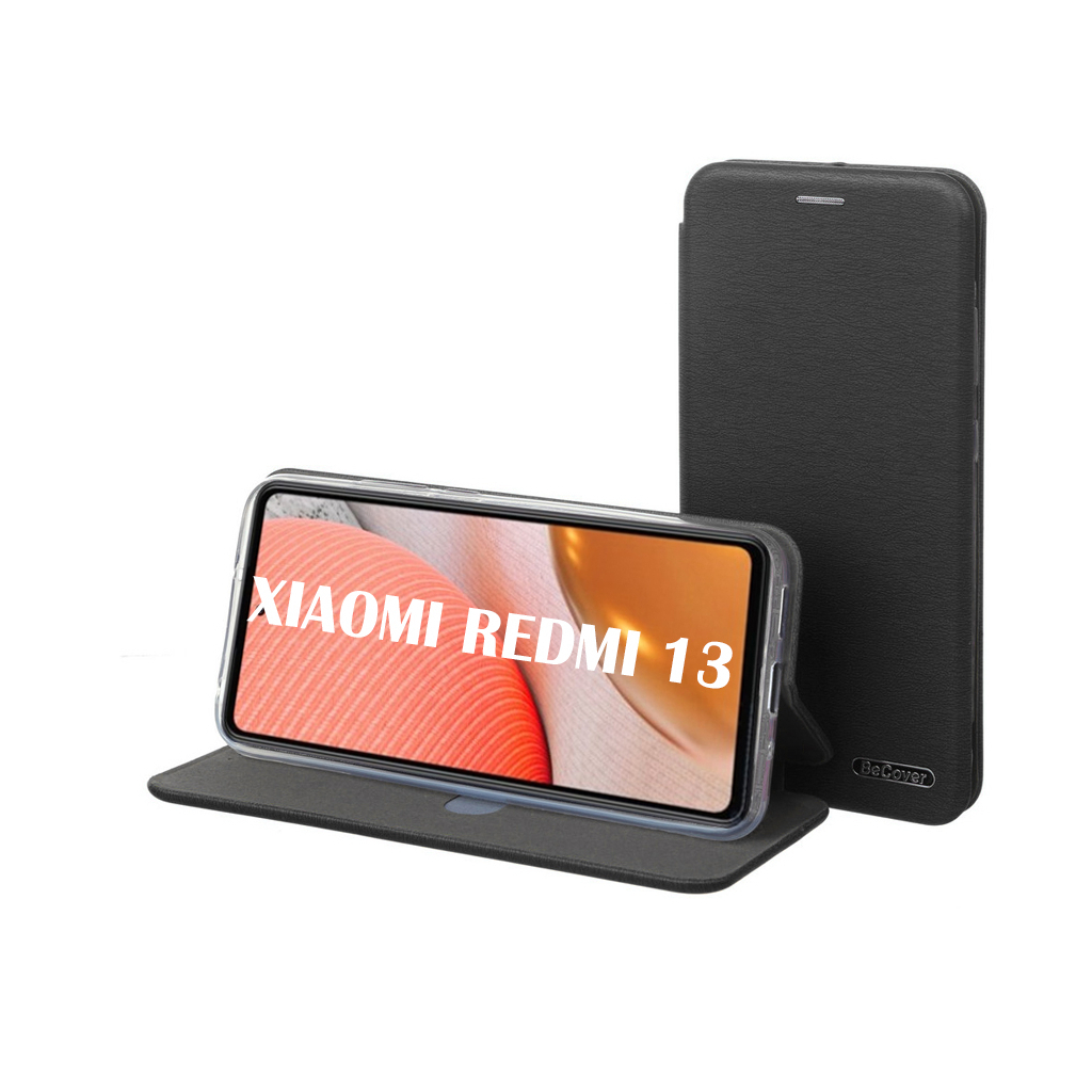 Чохол-книжка BeCover Exclusive для Xiaomi Redmi 13 Black (711548) фото1