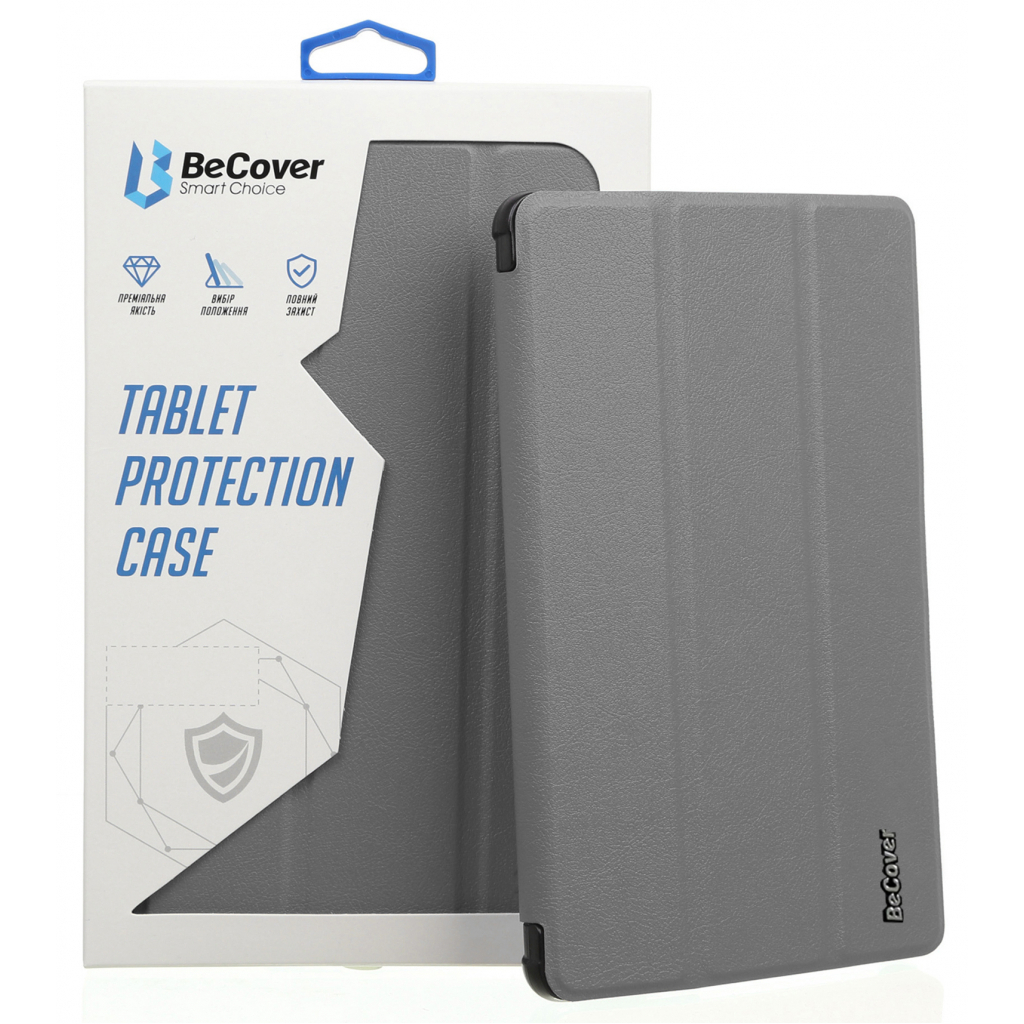 Чохол-книжка Magnetic Buckle BeCover для Apple iPad mini 6 2021 Gray (706827) фото1