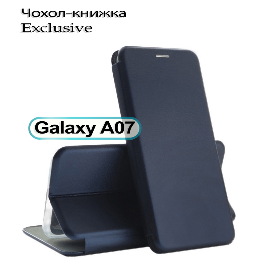 Чохол-книжка BeCover Exclusive для Samsung Galaxy A07 SM-A075 Deep Blue (713886) фото1