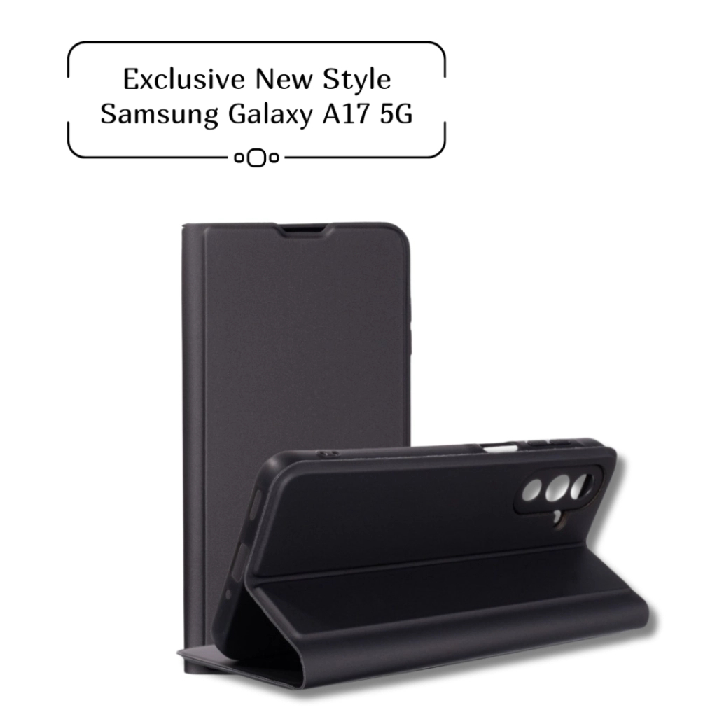 Чохол-книжка BeCover Exclusive New Style для Samsung Galaxy A17 5G SM-A17 Black (713894) фото1