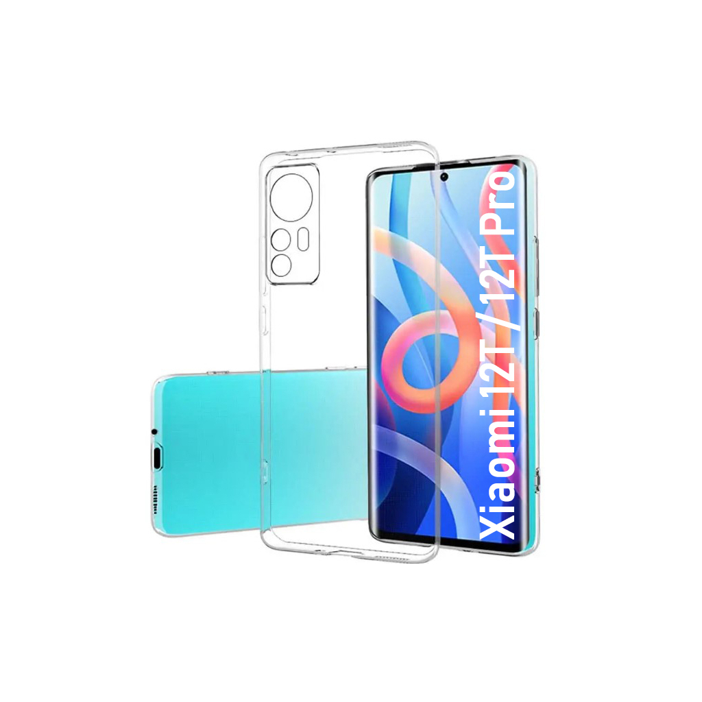Силіконовий чохол BeCover для Xiaomi 12T / 12T Pro Transparancy (708102) фото1