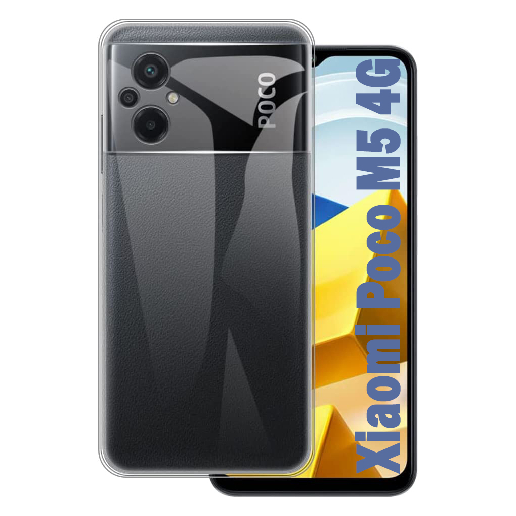 Силіконовий чохол BeCover для Poco M5 4G Transparancy (708113) фото1