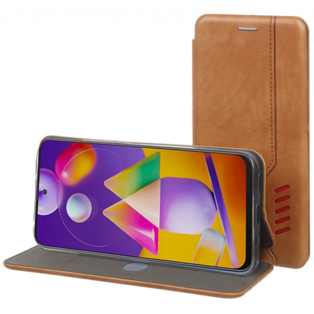 Чохол-книжка BeCover Exclusive New Style для Samsung Galaxy M31s SM-M317 Brown (705275) фото1