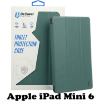 Силіконовий чохол-книжка BeCover для Apple iPad Mini 6 Dark Green (707521)