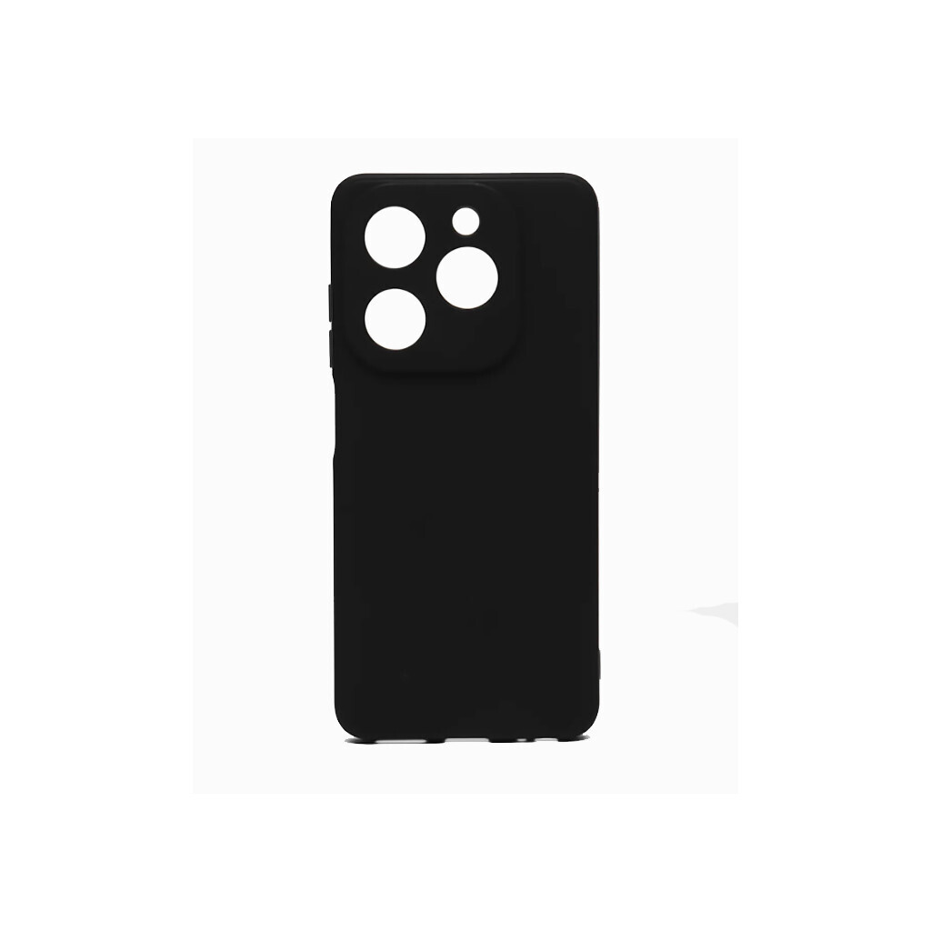 Силіконовий чохол BeCover для Infinix Smart 8 Plus (X6526) Black (710884) фото1