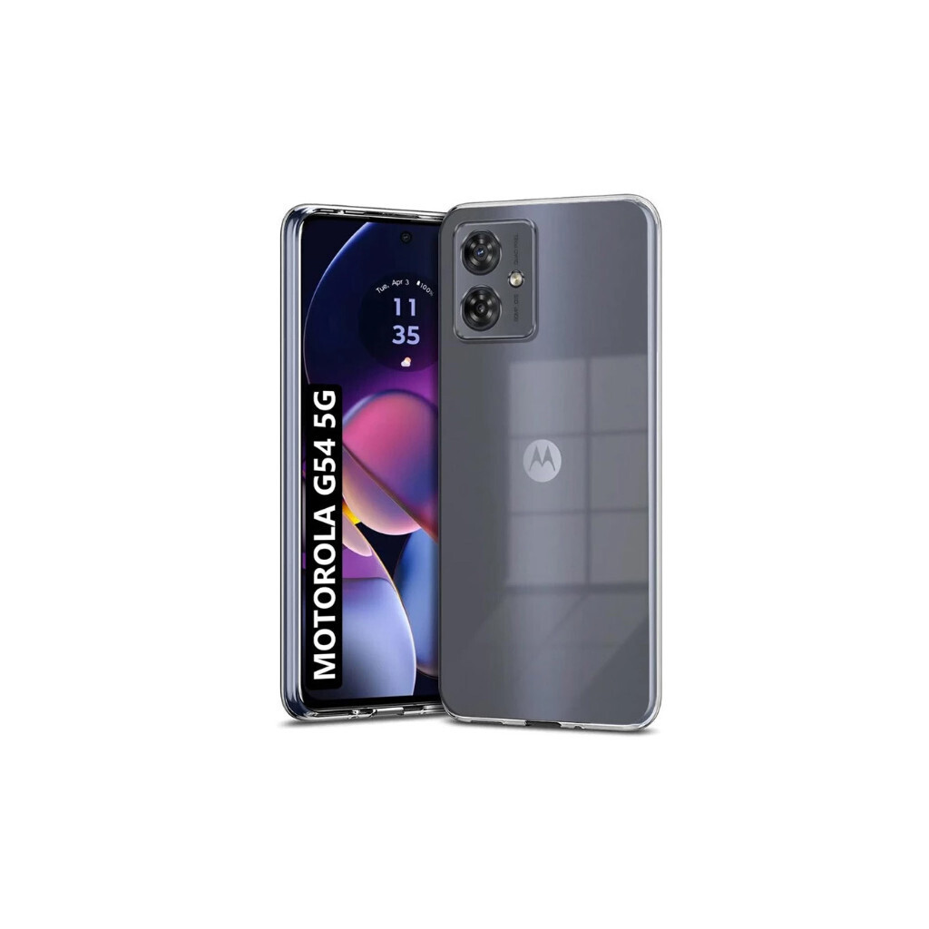 Силіконовий чохол BeCover для Motorola Moto G54 / G54 Power Transparancy (710887) фото1