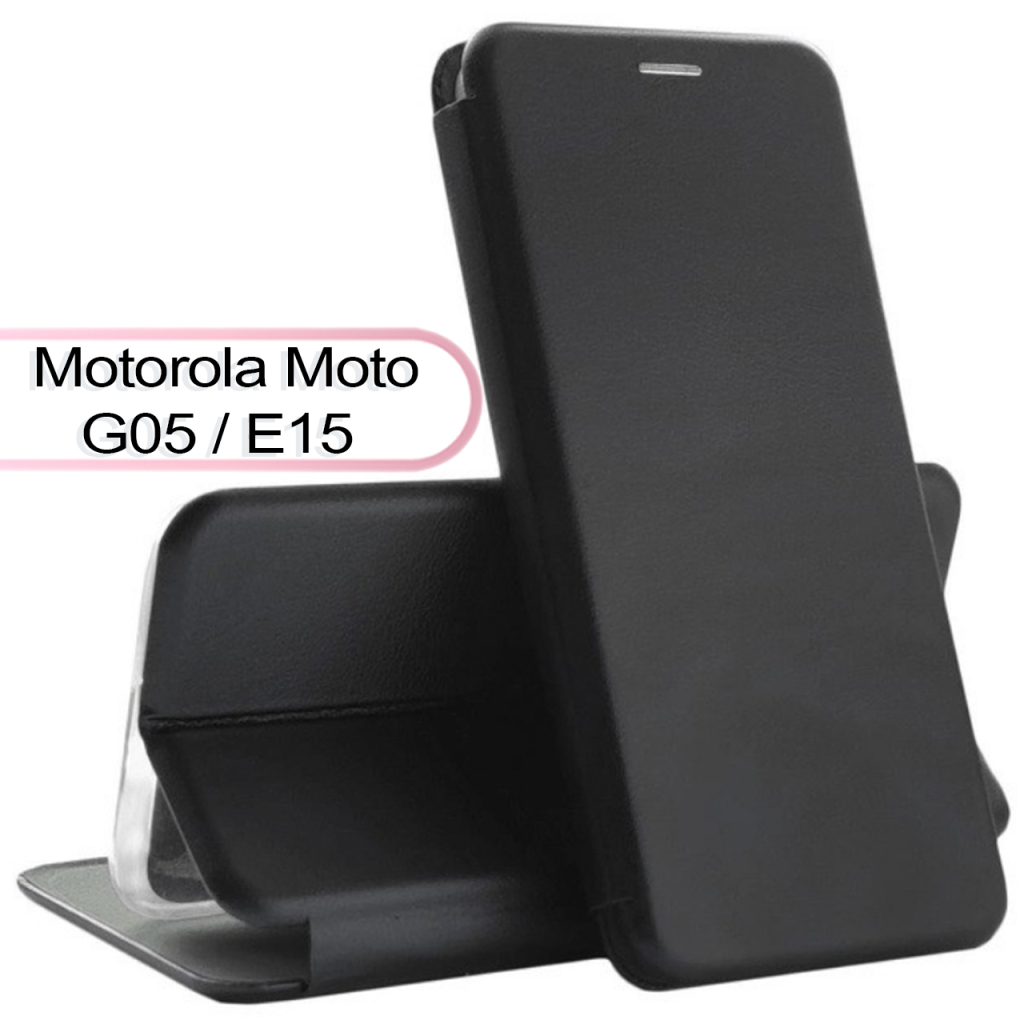 Чохол-книжка BeCover Exclusive для Motorola Moto G05 / E15 Black (713516) фото1