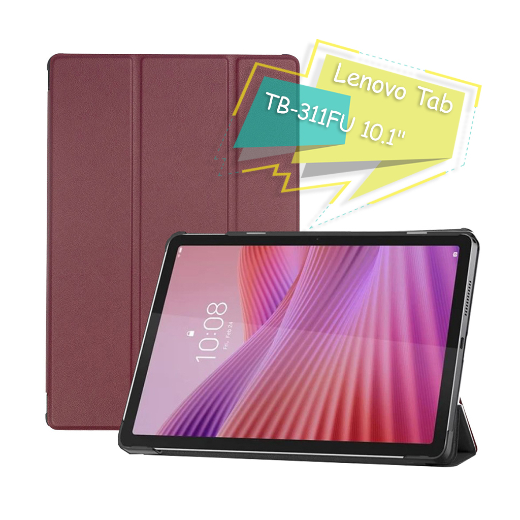 Чохол-книжка BeCover Smart Case для Lenovo Tab TB-311FU 10.1" Red Wine (713112) фото1