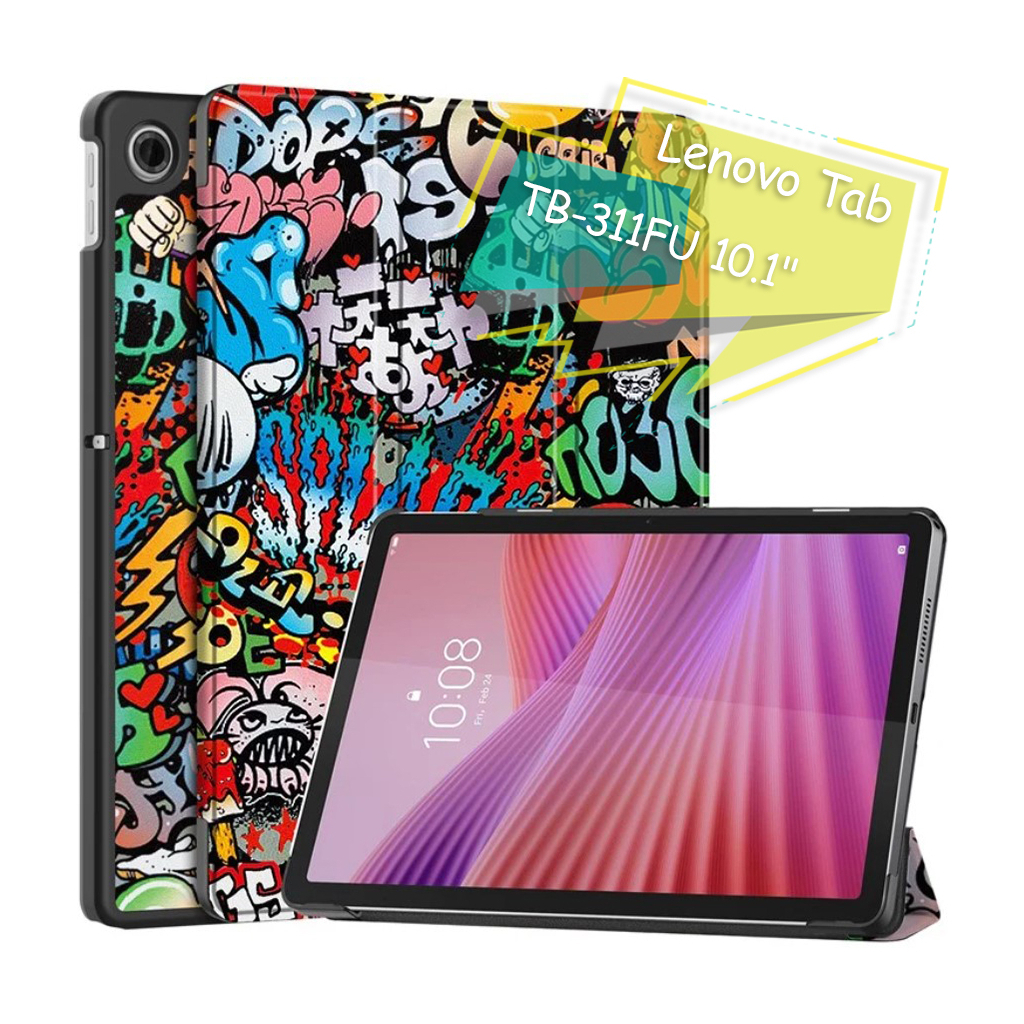 Чохол-книжка BeCover Smart Case для Lenovo Tab TB-311FU 10.1" Graffiti (713118) фото1