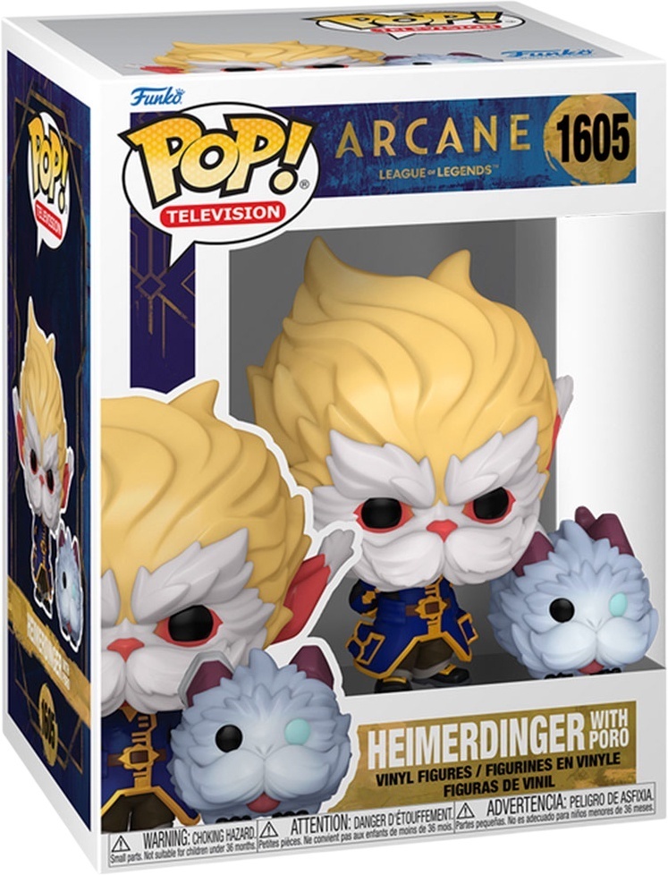 Игровая фигурка Funko Pop! серии Аркейн - Хеймердингер из Поро (80193)