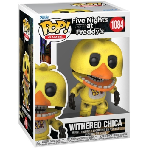 Игровая фигурка Funko Pop! серии 5 ночей в Фредди - Поломана Чика (83865)