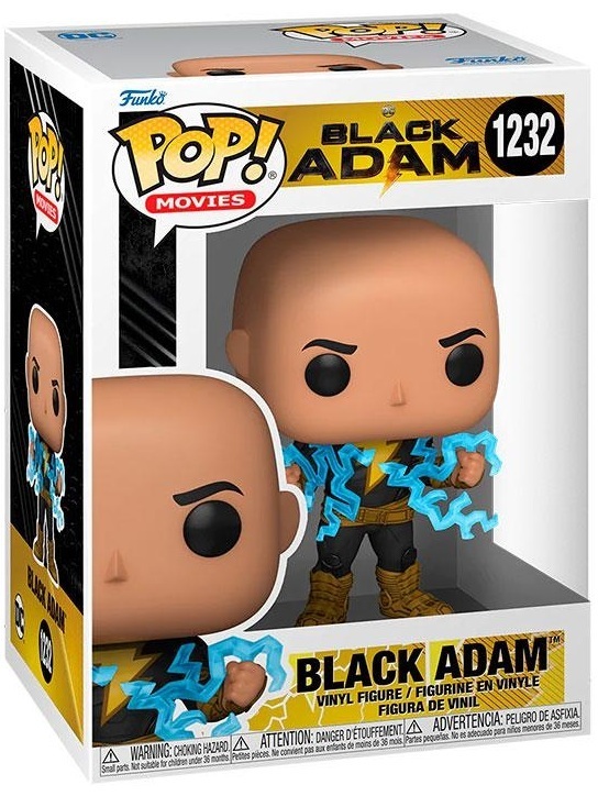 Игровая фигурка Funko Pop! серии Черный Адам – Черный Адам (w/glow chase) (64189)