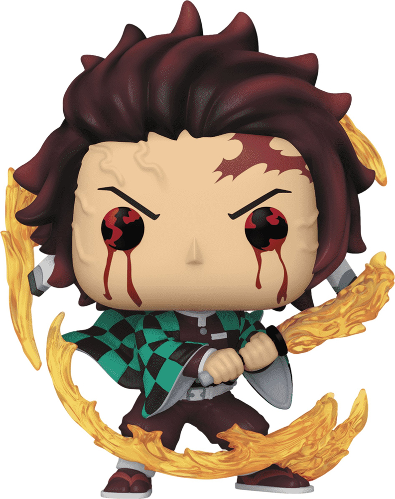 Игровая фигурка Funko Pop! серии Убийца демонов - Тандзиро и дыхание солнца (80334F)