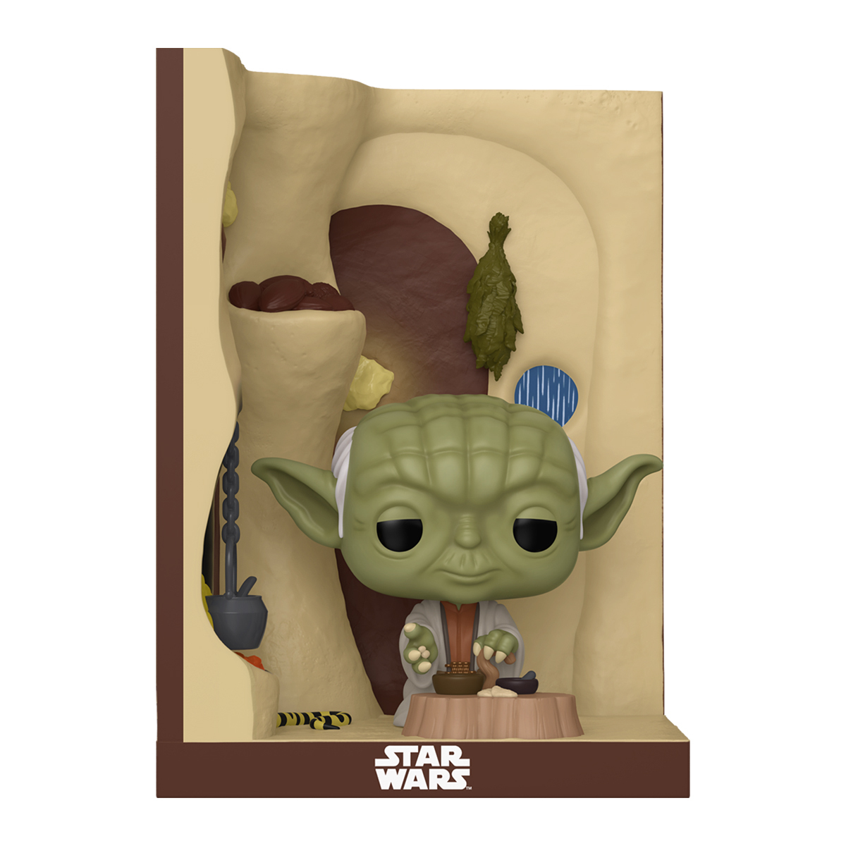 Игровая фигурка Funko Pop! NOOKS серии Звездные войны - Домик Йоды (90375) фото1