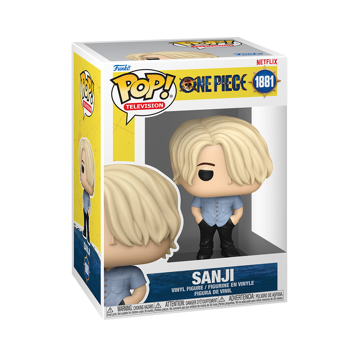 Игровая фигурка Funko Pop! серии Большой куш S1 - Санджи (75667) фото1