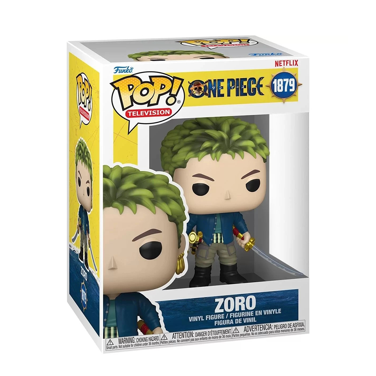 Игровая фигурка Funko Pop! серии Большой куш S1 - Зоро (75669) фото1