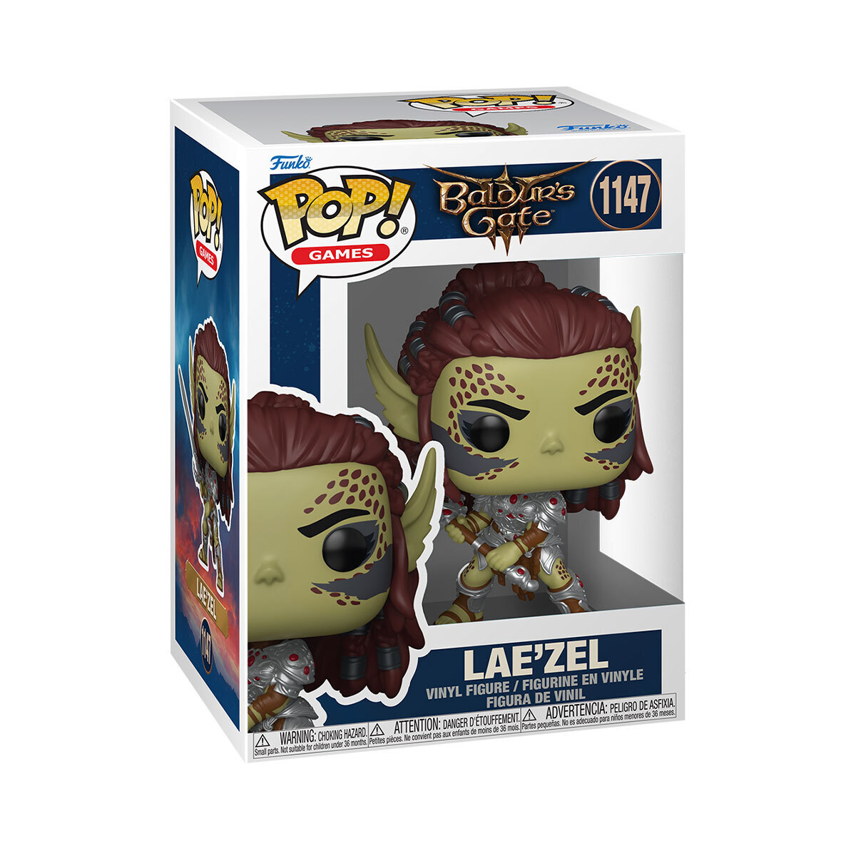 Игровая фигурка Funko Pop! серии Ворота Балдура - Лей'зель с мечом (88348F) фото1